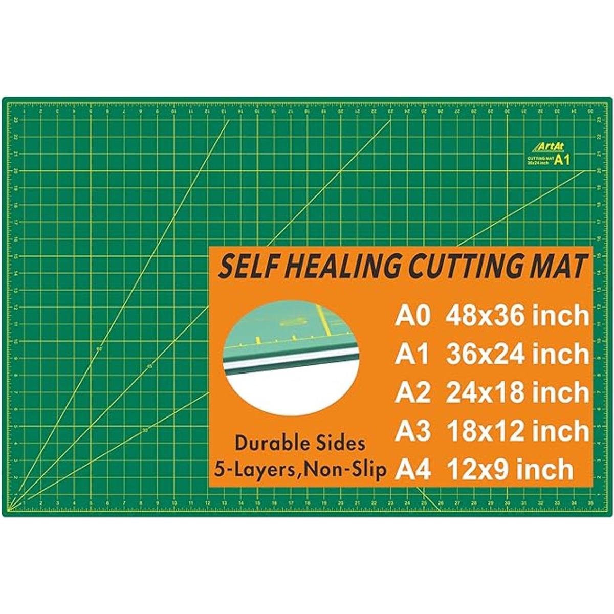 ArtAt Tapete de corte autorreparativo 24 x 36 pulgadas