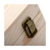 Frcctre Extral Caja de madera grande sin acabar caja de