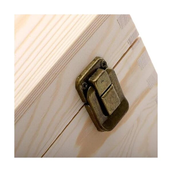 Frcctre Extral Caja de madera grande sin acabar caja de