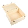 Frcctre Extral Caja de madera grande sin acabar caja de