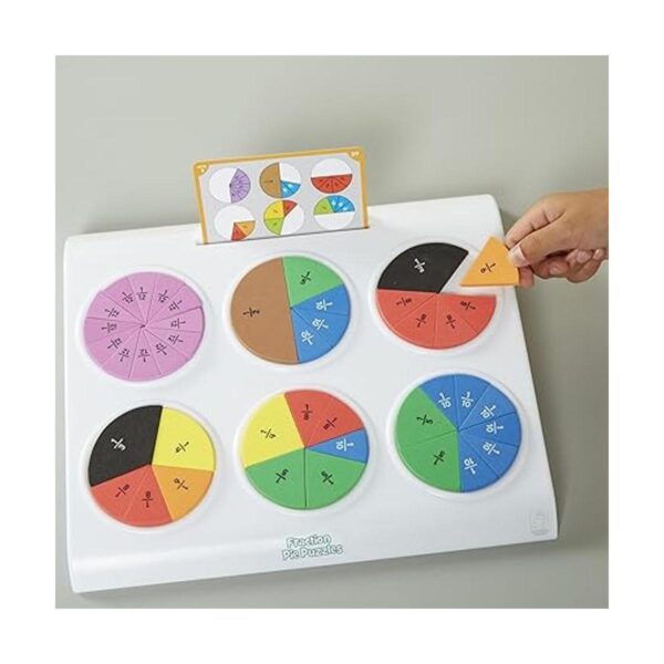 Educational Insights fracción pie Puzzles Multiple