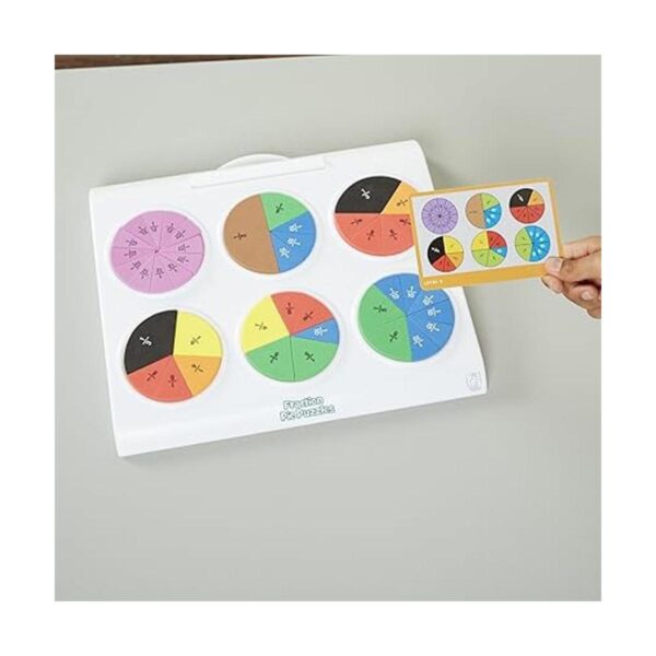 Educational Insights fracción pie Puzzles Multiple