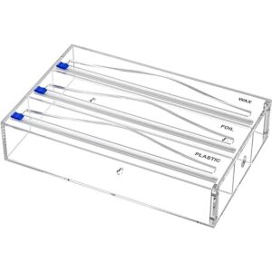 KDSKSC Organizador de papel de aluminio para cajón con 12_1