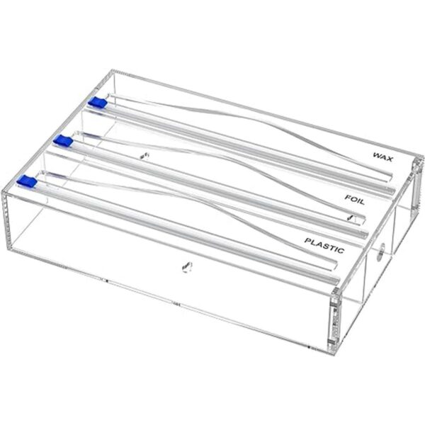 KDSKSC Organizador de papel de aluminio para cajón con 12_1