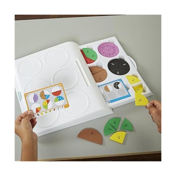 Educational Insights fracción pie Puzzles Multiple