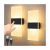 Lámpara de pared LED moderna con interruptor táctil_1