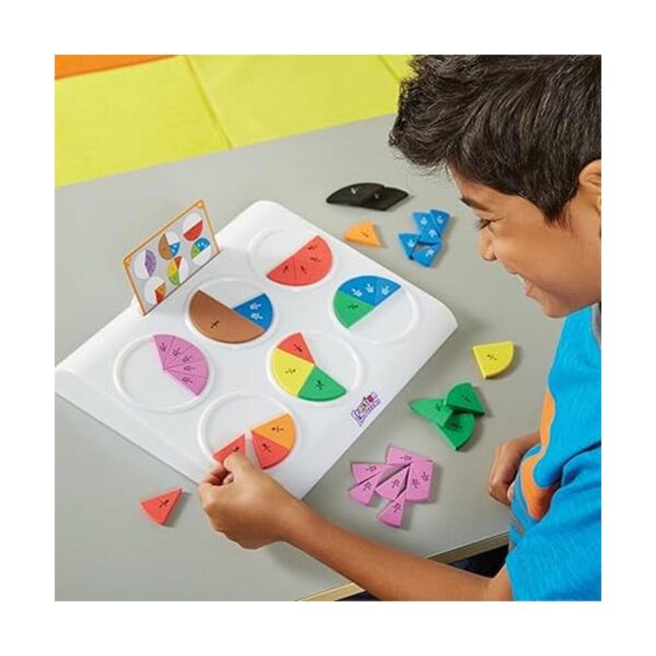 Educational Insights fracción pie Puzzles Multiple