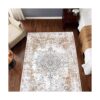 JINCHAN Alfombra persa de 3 x 5 pulgadas estilo vintage