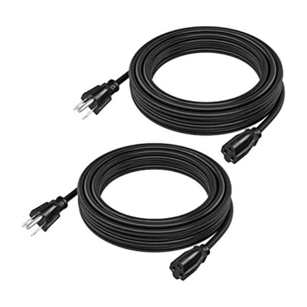 DEWENWILS Cable de extensión para exteriores de 25 pies