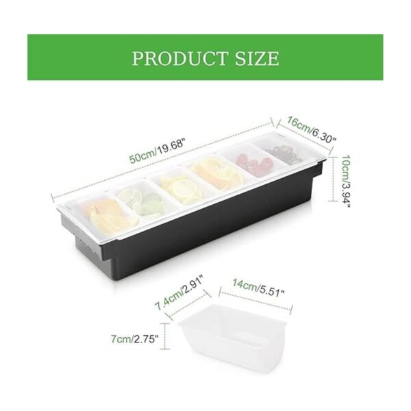 POWLAB Contenedor de servir condimentos refrigerado por_2