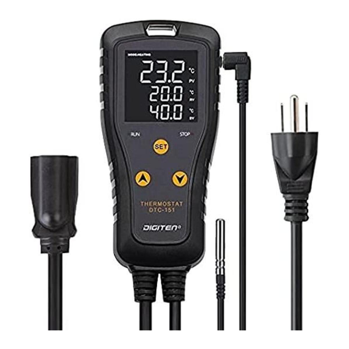 DIGITEN DTC151 Controlador de temperatura termostato