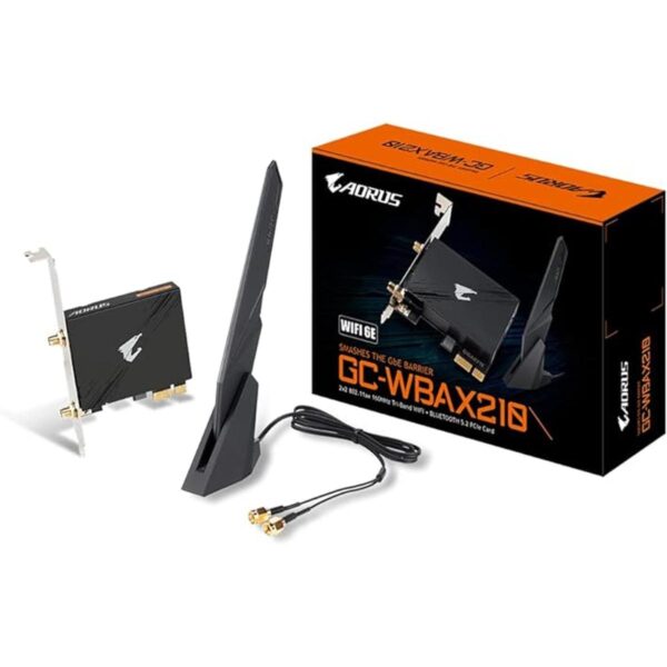 GIGABYTE WiFi 6E GCWBAX210 2x2 802.11axTriBand WiFi_1