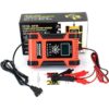 Foxsur Cargador rápido de batería de coche de 12 V24 V 12_3