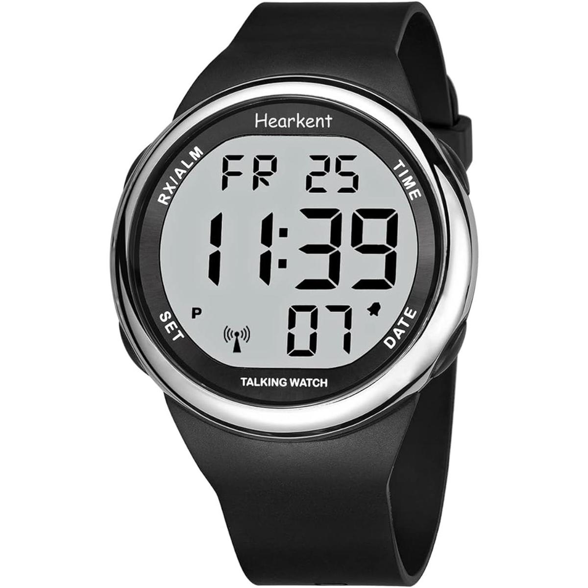 Hearkent Reloj de conversación atómica para personas con