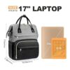 LOVEVOOK Mochila para ordenador portátil para mujer de_5