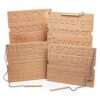 Hulats Montessori Tablas de madera de alfabeto y números_1
