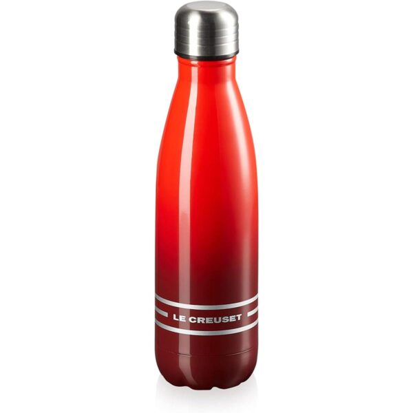 Le Creuset Botella de agua de hidratación 17 onzas Cerise_1