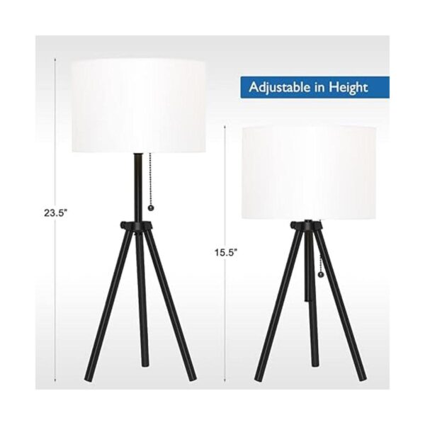 OBright Lámpara de mesa de trípode ajustable en altura_2