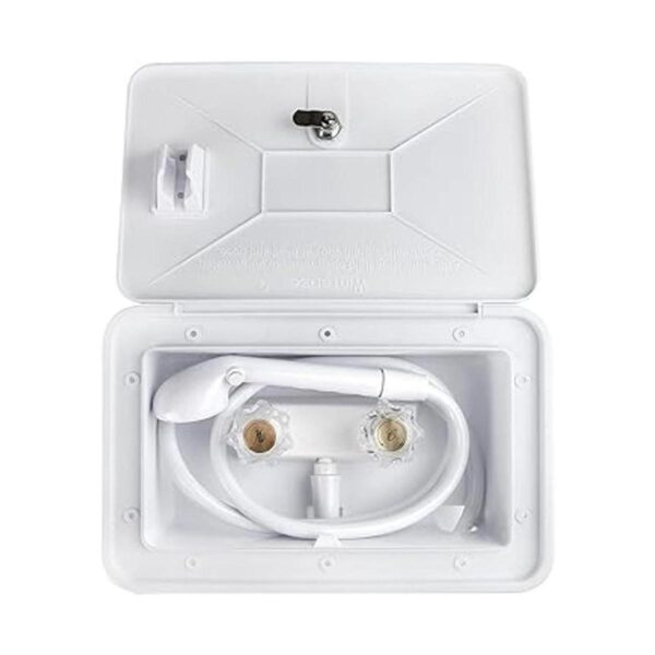 OYMOV Caja de ducha exterior con cerradura para_2