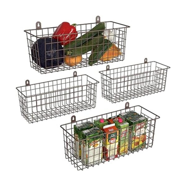 MaraFansie Extragrande Cesta de alambre para colgar en