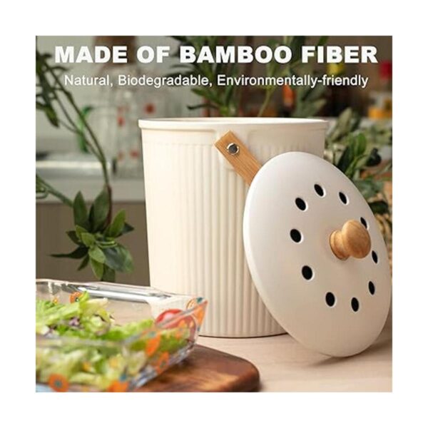 LALASTAR Contenedor de compost de cocina con tapa hecho_3