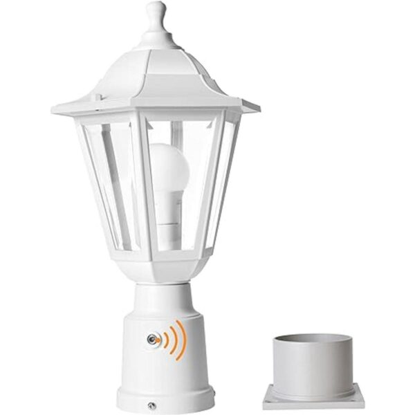 FUDESY Luz de poste para exteriores del atardecer al_1