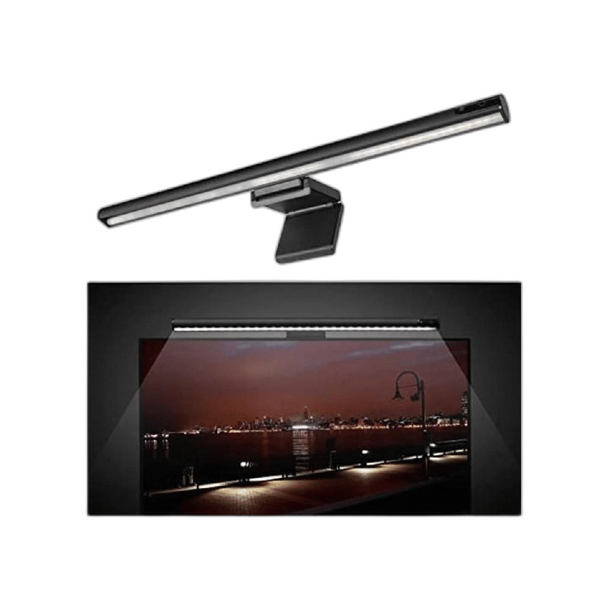 LYMAX Barra de luz para monitor pantalla planacurvada