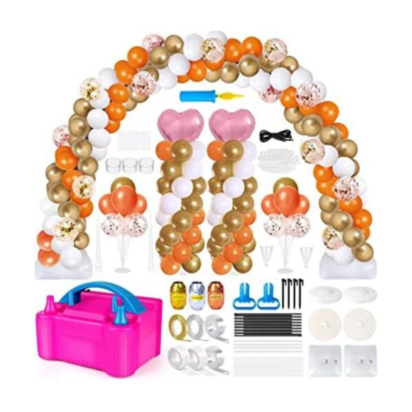 Kit de arco de globos con bomba de globos eléctrica 9_1