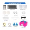 Kit de arco de globos con bomba de globos eléctrica 9_6