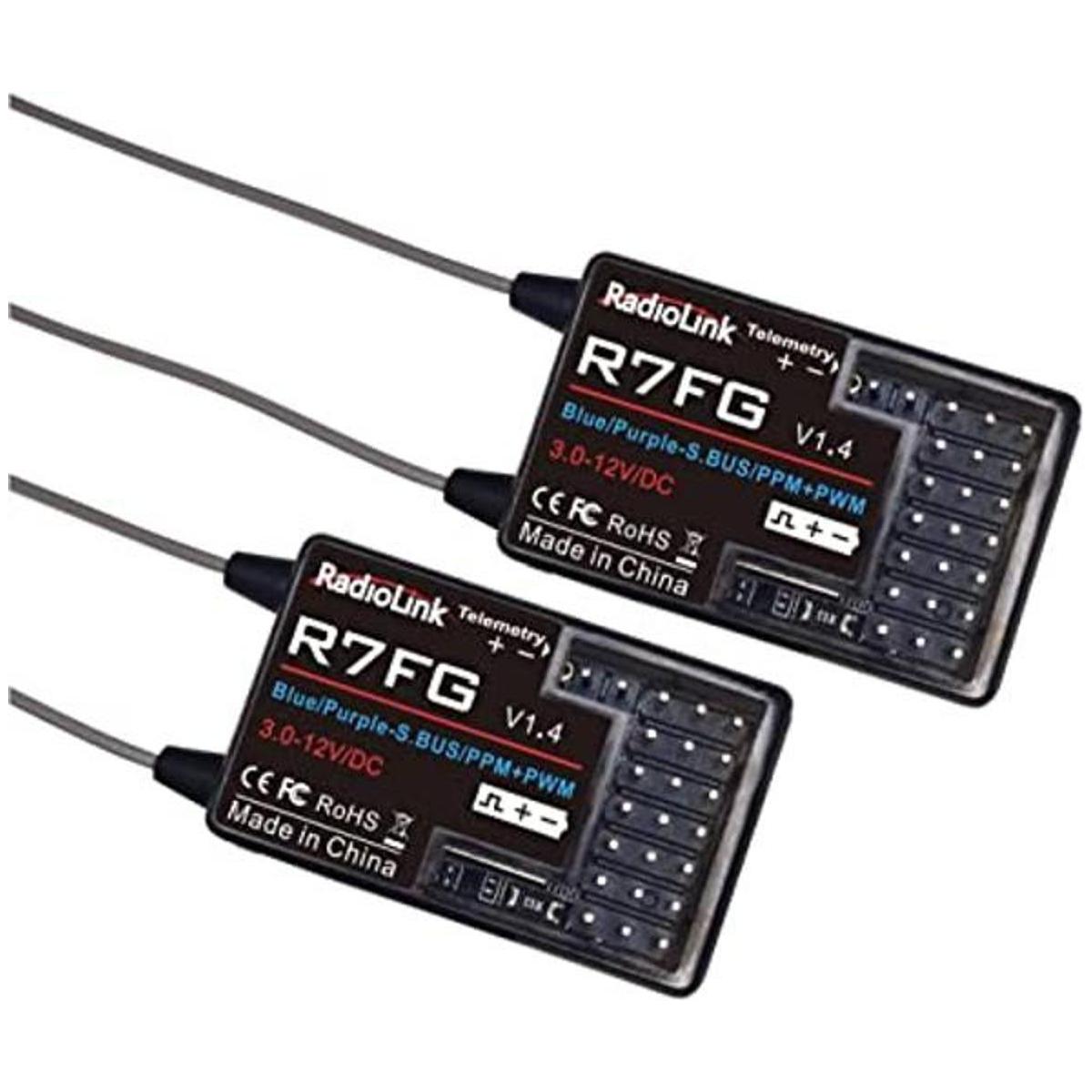 Eighteenup Radiolink R7FG Receptor giroscopio de 7