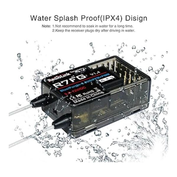 Eighteenup Radiolink R7FG Receptor giroscopio de 7_3