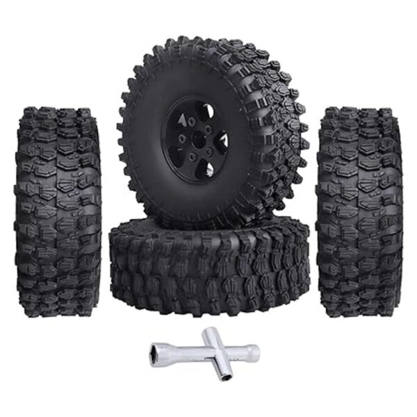 FriHobby Ruedas Beadlock de 1.9 pulgadas y bujes de rueda_6