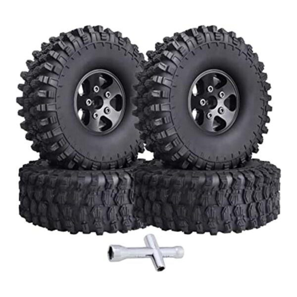 FriHobby Ruedas Beadlock de 1.9 pulgadas y bujes de rueda_1