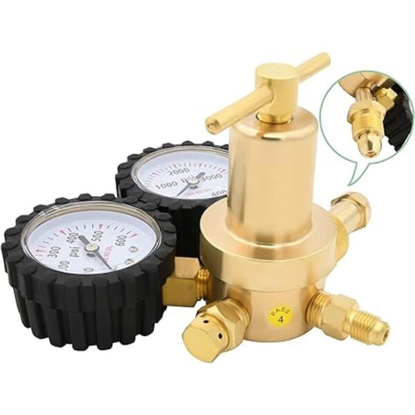 NAKAO Regulador de nitrógeno 0600PSI CGA580 entrada