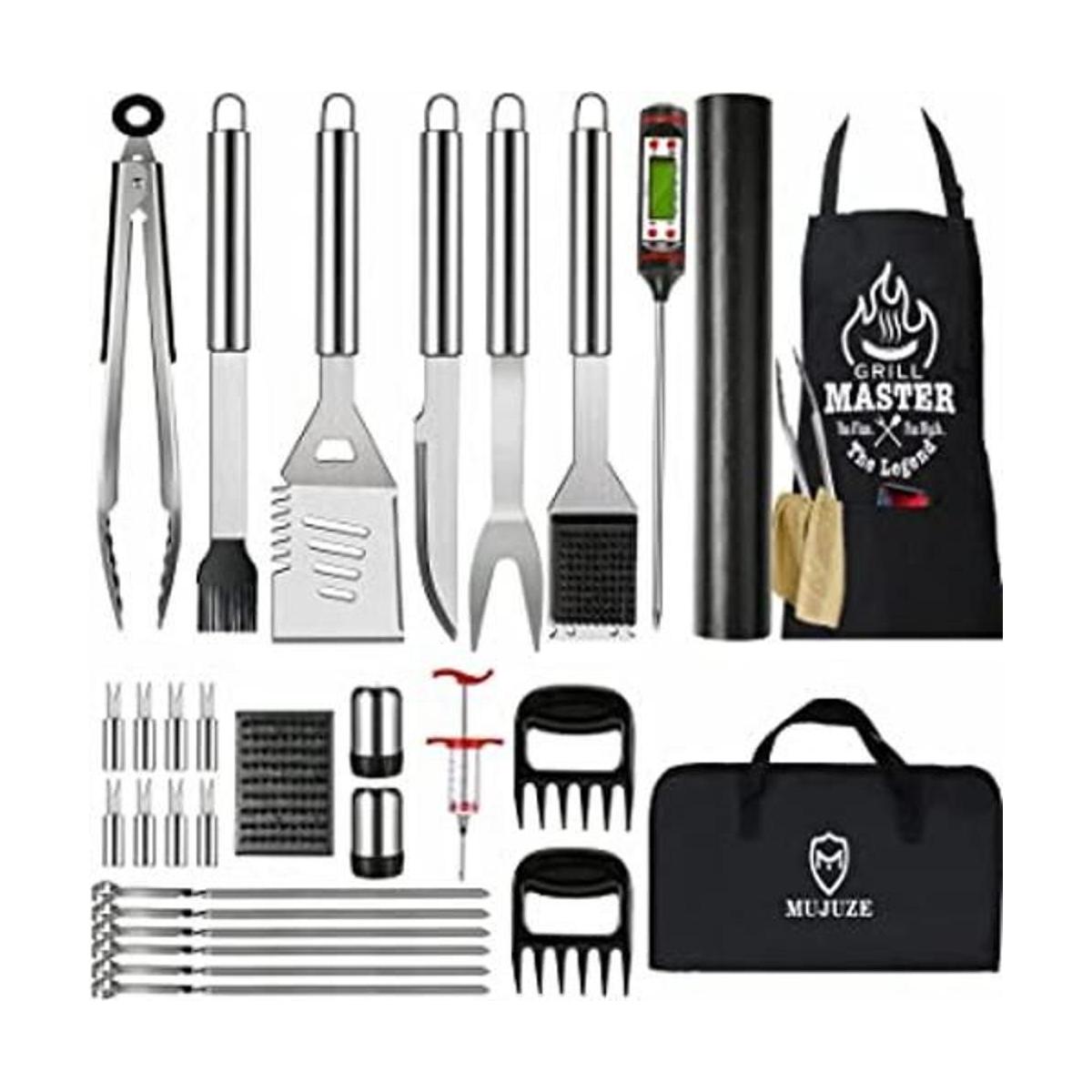 Juego de utensilios para parrilla accesorios para