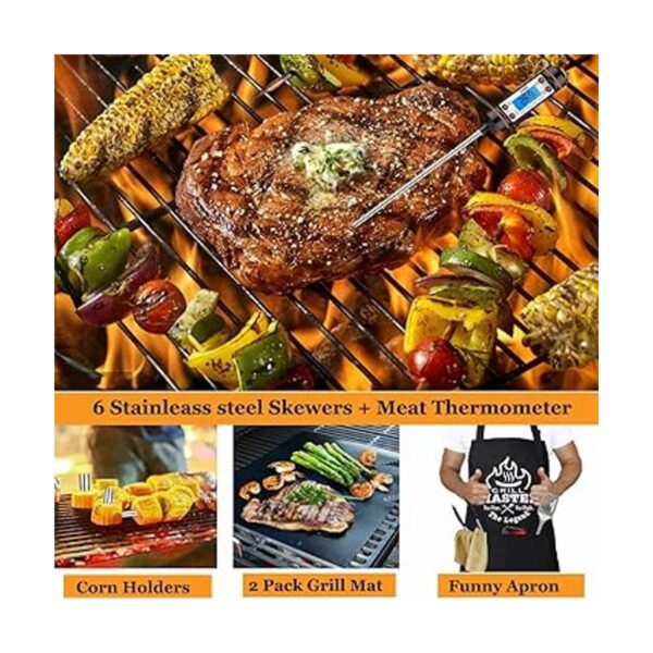 Juego de utensilios para parrilla accesorios para