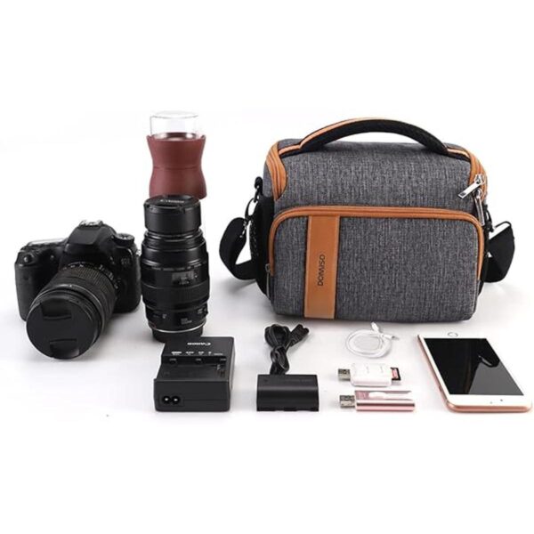 DOMISO Funda impermeable antigolpes para cámara SLR DSLR_2