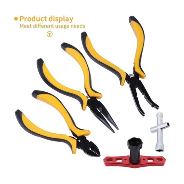 Kit de herramientas RC y kit de tornillos plano