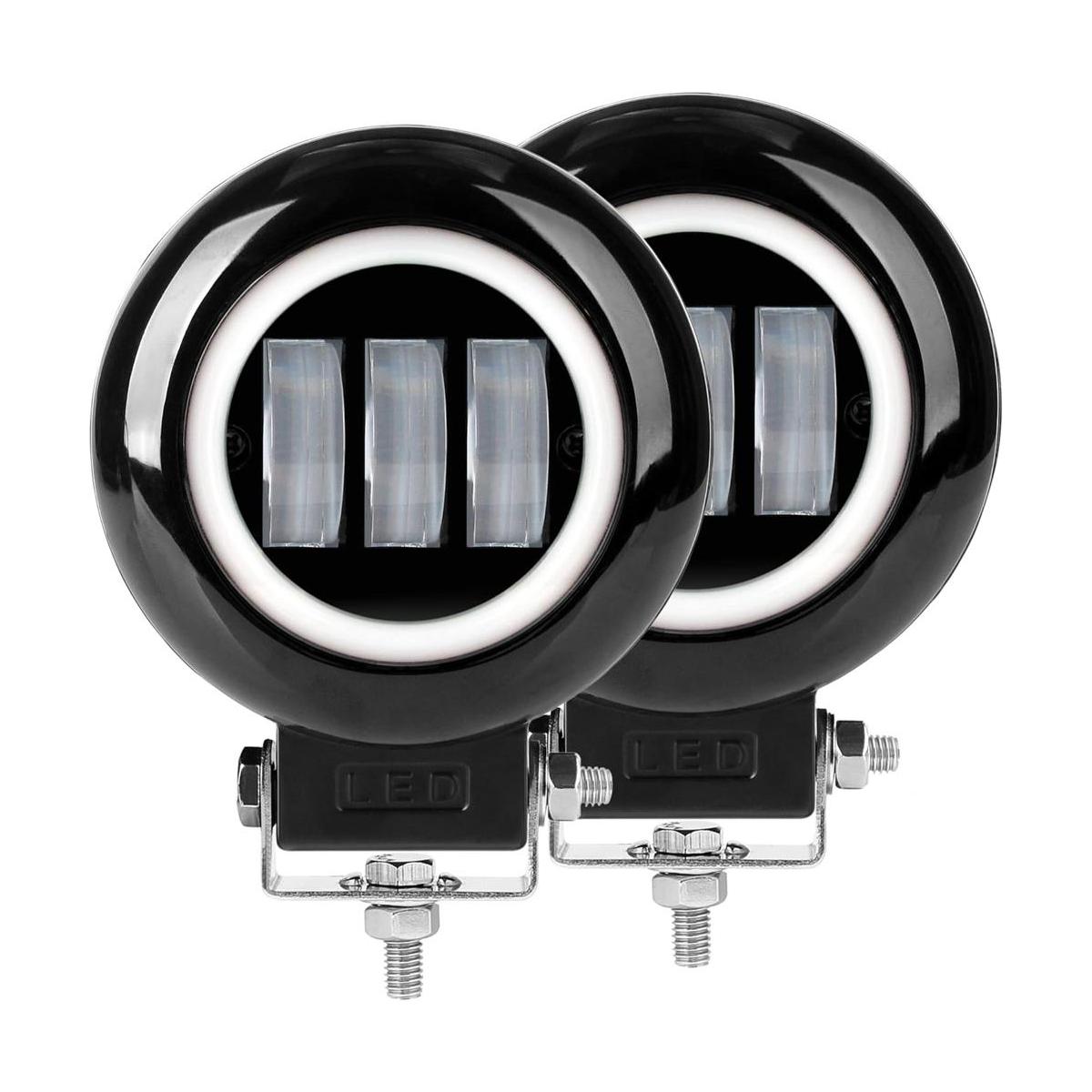 Luz antiniebla redonda de 5 pulgadas de 30 W color