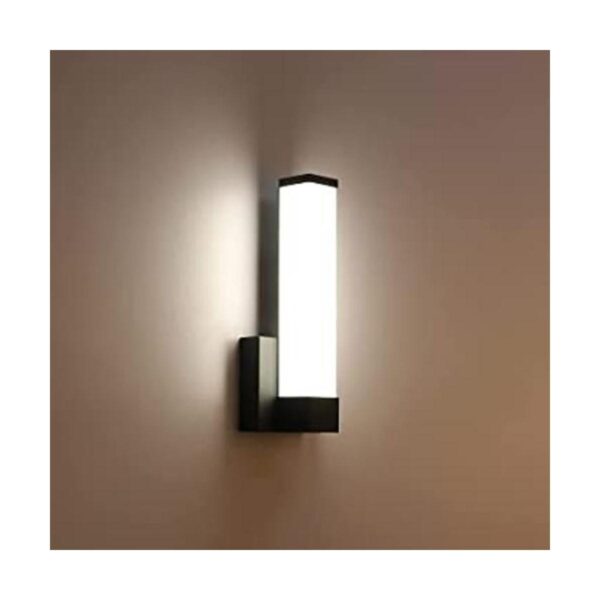 Aplique de pared negro para decoración de casa luces LED_1