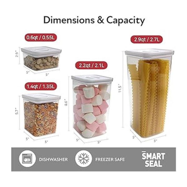 Neoflam Smart Seal Recipiente hermético de despensa de_6