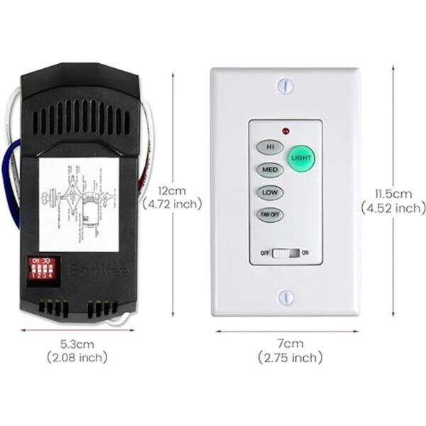 Kits de control remoto universal UC9050T para ventilador_6