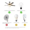 Kits de control remoto universal UC9050T para ventilador_4