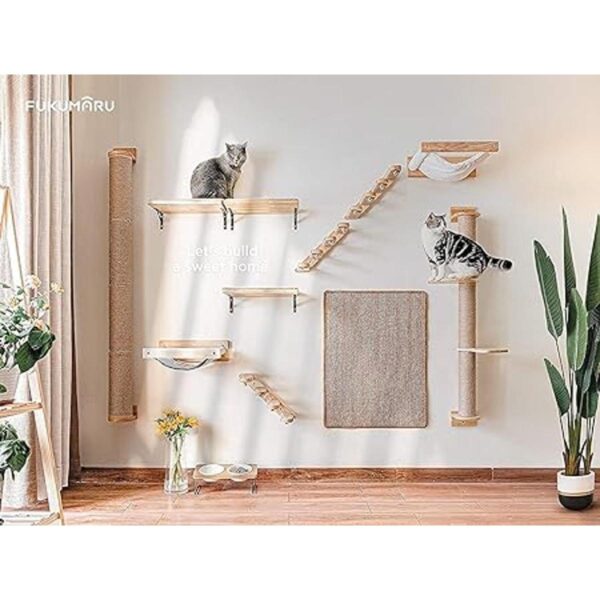 FUKUMARU rbol de actividades para gatos con postes_5