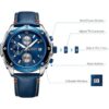 Megir Relojes para hombres Elegante Casual Ejército_3