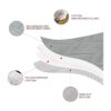 Funda impermeable para cama de perro con parte inferior_4