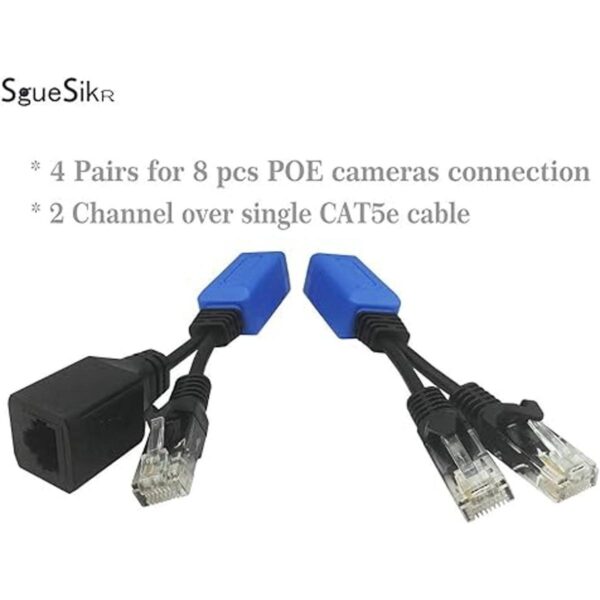 4 pares de combinadores de cables Ethernet Cat5e Cat6_3