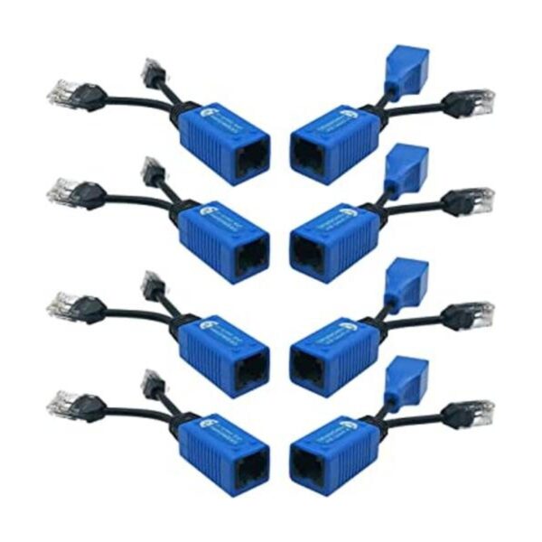 4 pares de combinadores de cables Ethernet Cat5e Cat6_1
