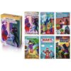 Juego de caja de libros de cuentos con temática de juego_3