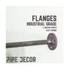 PIPE DECOR Perchero de ropa de pared de tubería